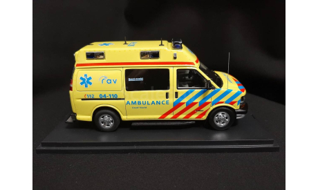 Chevrolet GMT610 AMBULANCE RAV IJSSEL-VECHT 2006, масштабная модель, Neo Scale Models, scale43