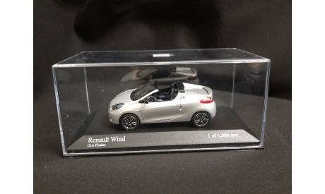 Renault Wind 2010, масштабная модель, Minichamps, scale43