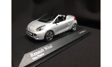 Renault Wind 2010, масштабная модель, Minichamps, scale43