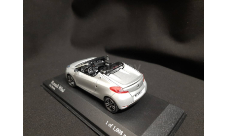 Renault Wind 2010, масштабная модель, Minichamps, scale43