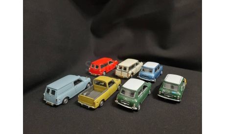Mini Cooper classic set, масштабная модель, Bauer/Cararama/Hongwell, scale43