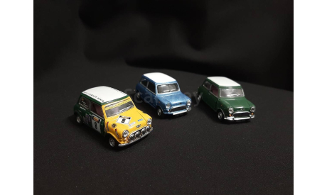 Mini Cooper classic set, масштабная модель, Bauer/Cararama/Hongwell, scale43