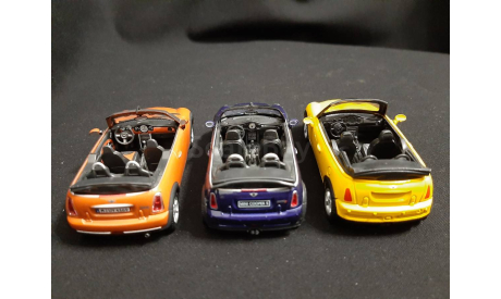 Mini Cooper set, масштабная модель, Bauer/Cararama/Hongwell, scale43