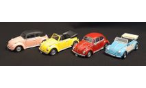 Volkswagen Beetle 1303 set, масштабная модель, Bauer/Cararama/Hongwell, scale43