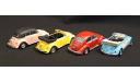 Volkswagen Beetle 1303 set, масштабная модель, Bauer/Cararama/Hongwell, scale43