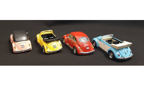 Volkswagen Beetle 1303 set, масштабная модель, Bauer/Cararama/Hongwell, scale43