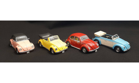Volkswagen Beetle 1303 set, масштабная модель, Bauer/Cararama/Hongwell, scale43