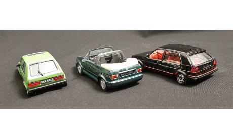 Volkswagen Golf I и II set, масштабная модель, Schabak, scale43
