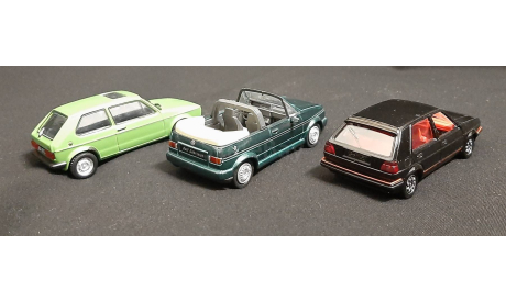 Volkswagen Golf I и II set, масштабная модель, Schabak, scale43