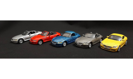 BMW Z3 Z4 set, масштабная модель, Bauer/Cararama/Hongwell, scale43