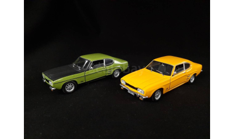 Ford Capri + Capri GT, масштабная модель, Bauer/Cararama/Hongwell, scale43