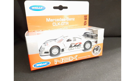 Mersedes Benz CLK-GTR, масштабная модель, Mercedes-Benz, Welly, scale43