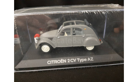 Citroen 2CV Type AZ 1954, масштабная модель, Atlas (автомобили Франции), scale43, Citroën