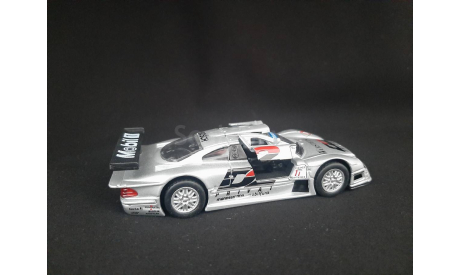 Mersedes Benz CLK-GTR, масштабная модель, Mercedes-Benz, Welly, scale43