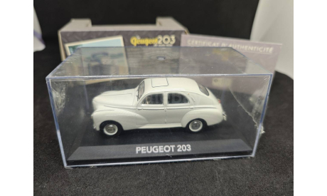 Peugeot 203 1959, масштабная модель, Atlas (автомобили Франции), scale43