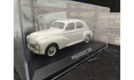 Peugeot 203 1959, масштабная модель, Atlas (автомобили Франции), scale43