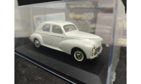 Peugeot 203 1959, масштабная модель, Atlas (автомобили Франции), scale43