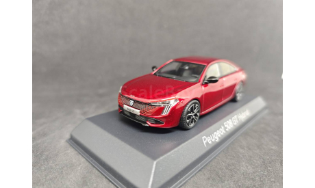 Peugeot 508 GT Hybrid 2023, масштабная модель, Norev, scale43