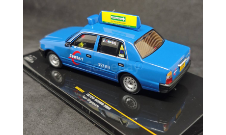 Toyota CROWN Taxi Singapore 2004, масштабная модель, IXO Road (серии MOC, CLC), scale43