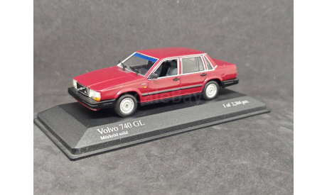 Volvo 740 GL 1986 Minichamps, масштабная модель, scale43