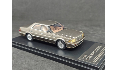 Toyota Crown HT 4000 Royal Saloon G 1991 HS080GY, масштабная модель, Hi-Story, scale43