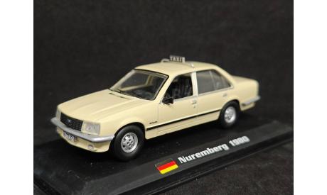 Opel Rekord E 1980 Taxi, масштабная модель, Atlas, scale43