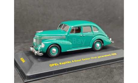 Opel Kapitan 1 gen 1939, масштабная модель, IXO Museum (серия MUS), scale43