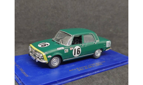 Alfa Romeo Giulia 1750 berlina 24h. Di SPA 1968 #16, масштабная модель, M4, scale43