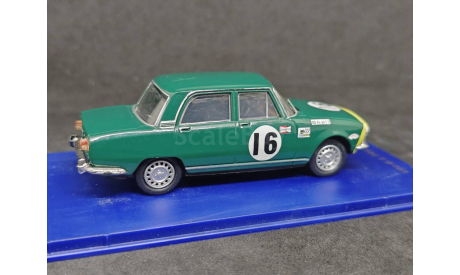 Alfa Romeo Giulia 1750 berlina 24h. Di SPA 1968 #16, масштабная модель, M4, scale43
