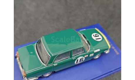 Alfa Romeo Giulia 1750 berlina 24h. Di SPA 1968 #16, масштабная модель, M4, scale43