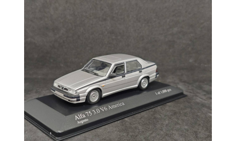 Alfa Romeo 75 V6 3.0 1987, масштабная модель, Minichamps, scale43