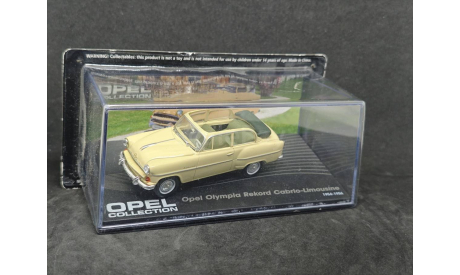 Opel Olympia Rekord Cabrio Limousine 1954-1956, масштабная модель, Opel Collection, scale43