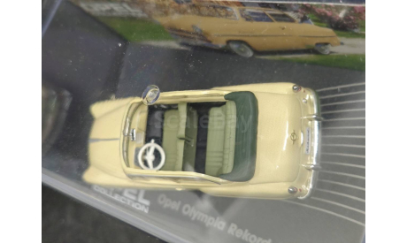 Opel Olympia Rekord Cabrio Limousine 1954-1956, масштабная модель, Opel Collection, scale43