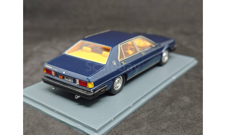 Maserati Quattroporte III 1978 Royal Metallic Blue NEO, масштабная модель, Neo Scale Models, scale43