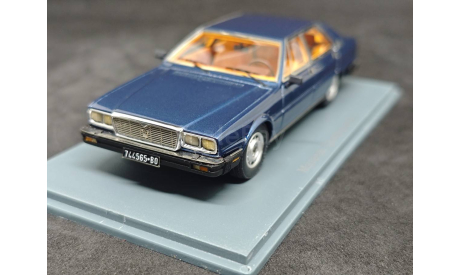 Maserati Quattroporte III 1978 Royal Metallic Blue NEO, масштабная модель, Neo Scale Models, scale43