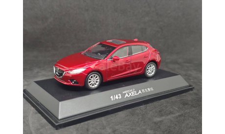 Mazda 3 2014 Axela lhd, масштабная модель, china, scale43