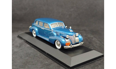 Cadillac Series 75 Fleetwood V8 Sedan 1939, масштабная модель, WhiteBox, scale43