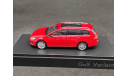 Volkswagen Golf VII Variant (A7) 2013 Tornadorot, масштабная модель, Herpa, scale43