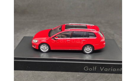Volkswagen Golf VII Variant (A7) 2013 Tornadorot, масштабная модель, Herpa, scale43
