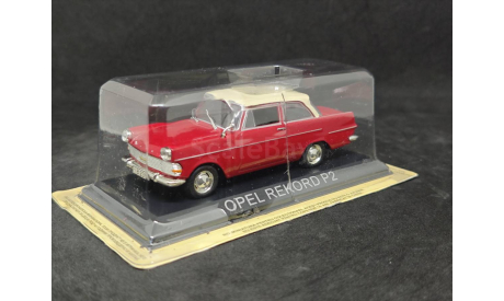 Opel Rekord P2, масштабная модель, DeAgostini, scale43