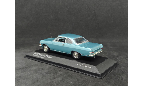 Opel Rekord A Coupe 1962 Minichamps, масштабная модель, scale43