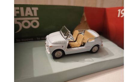 Fiat 500 Jolly cabrio, масштабная модель, Mondo-motors, scale43