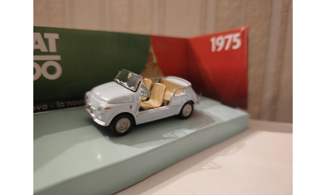 Fiat 500 Jolly cabrio, масштабная модель, Mondo-motors, scale43