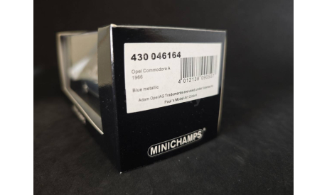 Opel Commodore A 1966 Minichamps, масштабная модель, scale43
