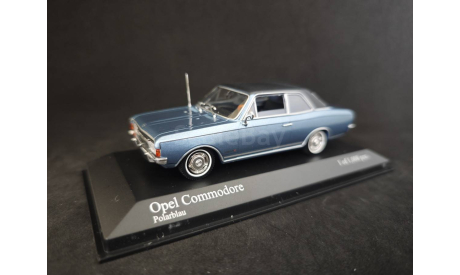 Opel Commodore A 1966 Minichamps, масштабная модель, scale43