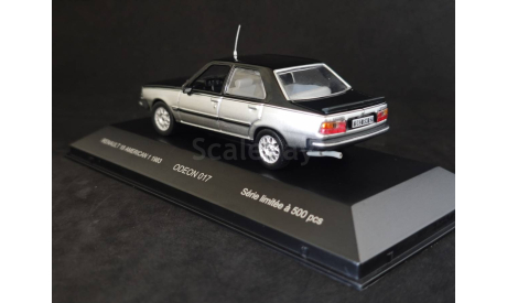 Renault R18 AMERICAN 1 1983 ODEON, масштабная модель, scale43