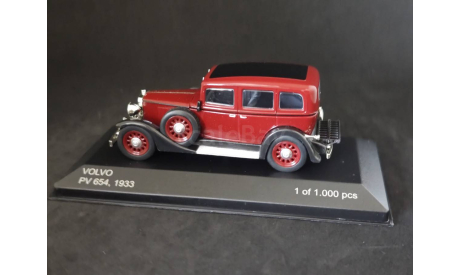 Volvo PV654 1933, масштабная модель, WhiteBox, scale43