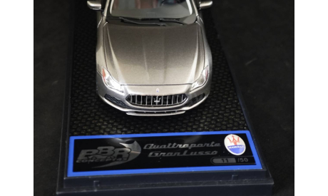 Maserati Quattroporte Granlusso 2017 BBR, масштабная модель, scale43