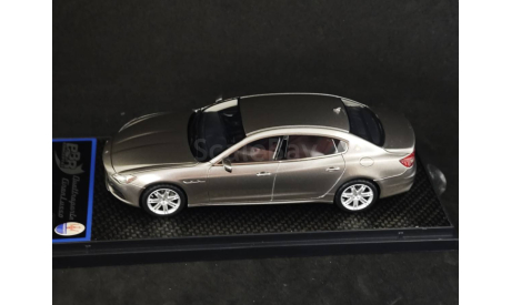 Maserati Quattroporte Granlusso 2017 BBR, масштабная модель, scale43