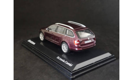 Skoda Octavia III Combi 2013 Rosso Brunello, масштабная модель, Abrex, scale43, Škoda